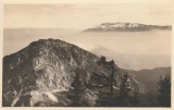 1939 Muntii Piatra Craiului mic si Bucegi - ilustrata turistica SKV Brasov, Circulata, Printata