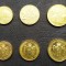 SERBIA █ SET COMPLET DE MONEDE █ 1, 2, 5 Dinara █ 2021 █ UNC