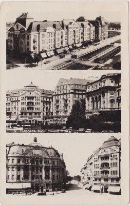 CP Timisoara colaj 3 Imagini ND (1930) foto