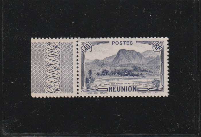 Reunion 1933-Turism (cu RF),MNH ,Mi.135