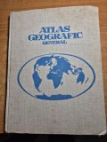 Atlas geografic general - din anul 1974 - 228 pag - format mare - coperti cartonate - hartie lucioasa