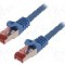 Cablu patch cord, Cat 6, lungime 1.5m, S/FTP, LOGILINK - CQ2046S
