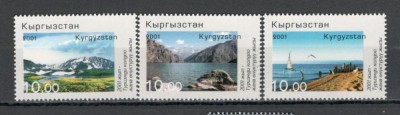 Kirgizstan.2001 Anul international al turismului MK.14 foto