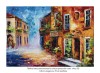 Tablou pictat manual, TIHNA (6) - 100x70cm, ulei in cutit, efect 3D - Magistral!