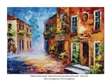 Cumpara ieftin Tablou pictat manual, TIHNA (6) - 100x70cm, ulei in cutit, efect 3D - Magistral!