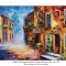 Tablou pictat manual, TIHNA (6) - 100x70cm, ulei in cutit, efect 3D - Magistral!