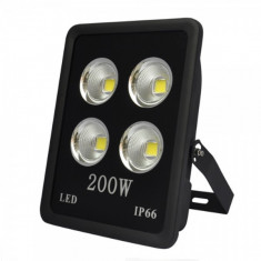 Proiector LED 200W Alb Rece 220V 4x50W UB60185 foto