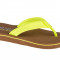 Papuci flip-flop Skechers Bobs Sunset Neon Summer 57116-NYEL galben