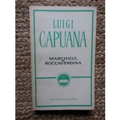 Luigi Capuana - Marchizul de Roccaverdina
