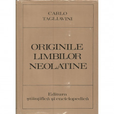 Originile limbilor neolatine - Carlo Tagliavini foto
