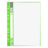 Dosar Plastic, Model A4, Culoare Verde Lime, Sina, Capacitate 20 Foli