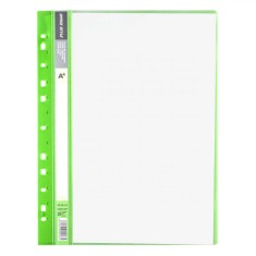 Dosar Plastic, Model A4, Culoare Verde Lime, Sina, Capacitate 20 Foli