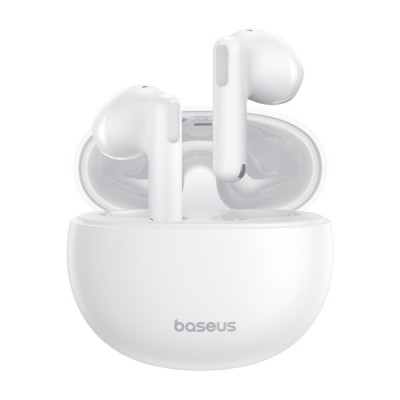 Handsfree Bluetooth Baseus Bowie E12, TWS, Alb A00059801216-Z1 foto