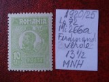 1920- Romania- Ferd. b. mic Mi266a-MNH