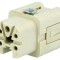 Conector HDC mamă 5 4 PE 10A