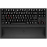 Cumpara ieftin Tastatura gaming mecanica wireless HP Omen Spacer TKL, iluminare alb/rosu, switch Cherry MX Brown, Negru