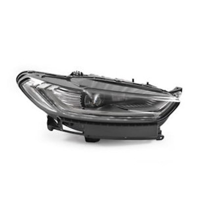 Far Ford Mondeo, 03.20, partea Dreapta, electric, tip bec LED, cu motoras, cu unitate control LED, cu lumini pt curbe, cu lumini de zi pe LED, fara foto
