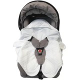 Paturica Babynomade 0-6 luni culoare Alba