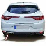 Ornamente cromate pentru bara spate/evacuare/tobe Renault Megane 4, VI din 2016, Recambo