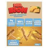 Snack cu 30% proteina fara zahar low-carb gluten free Branza Ceddar Tojos, 100g, Mr. Iron