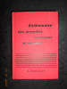 MAURICE MALOUX - DICTIONNAIRE DES PROVERBES SENTENCES ET MAXIMES (1960)