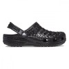 Saboti Crocs Classic Metallic Crocskin Clog Negru - Black, 36, 37, 39, 41