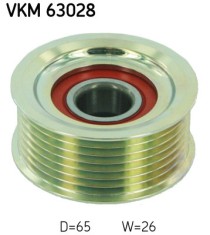 SKF VKM 63028 Rola ghidare/conducere, curea transmisie