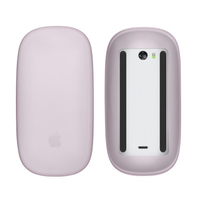 Husa mouse Kwmobile pentru Apple Magic Mouse 1/Magic Mouse 2, Mov, Silicon, KWM000020DM005C foto