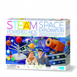 Kit stiintific STEAM Kids, 4M, Explorarea spatiului