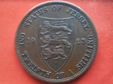 JERSEY-1/12 SHILLING 1923 (Varangian shield)