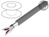 Cablu Control Ecranat ALPHA INDUSTRIES 2x2x24AWG, Litati Cu, PVC, Folie Al-PET, 300V, 30.5m