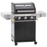 Gratar pe gaz Videro G3-S negru, R&Ouml;SLE Essential GrillCooking