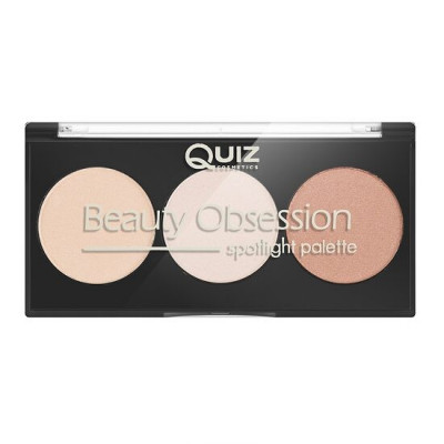 Paleta machiaj Beauty Obsession - Spotlight, Quiz Cosmetics, 9g foto