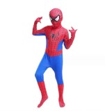 Costum carnaval roșu-albastru cu mască &ndash; model clasic, copil