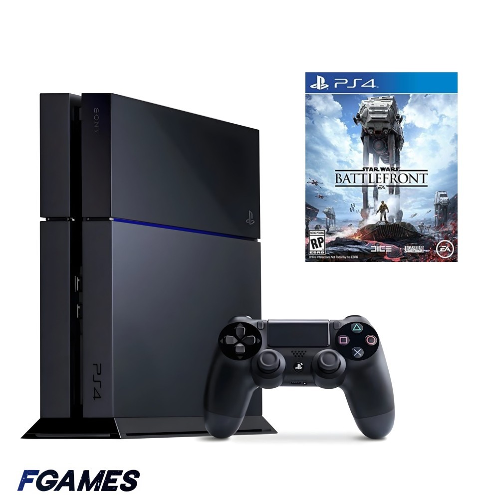 Consola Sony Playstation 4 Ps4 500gb + Controller + Star Wars