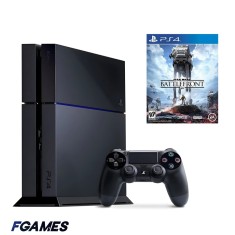 Consola Sony Playstation 4 Ps4 500gb + Controller + Star Wars Battlefront PlayStation 4, Second-Hand