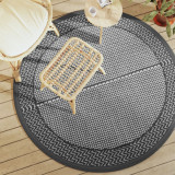Cumpara ieftin Covor de exterior, ARAKIL gri, &Oslash;160 cm, PP