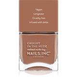Nails Inc. Caught in the nude lac de unghii culoare Tulum beach 14 ml