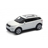 Masinuta die cast 7.5 cm, scara 1:60, land rover alb, Goki