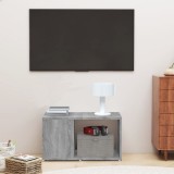 vidaXL Comodă TV, gri sonoma, 60x24x32 cm , lemn compozit
