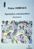 Apelative onomastice. Dictionar - Junimea