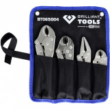 Set Clesti Autoblocanti Brilliant Tools Locking Pliers, 4 buc