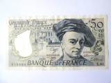Franta 50 Francs 1990 in stare foarte buna,bancnota din imagini la cel mai mic pret