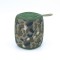 BOXE GEMBIRD portabile bluetooth, RMS: 5W, baterie 1200mAh, microSD, USB, FM-radio, LED light, BT v5.1, 111x111x134mm, 530 grame, camo, &quot;SPK-BT-LED-03