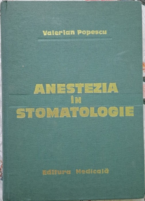 Anestezia in Stomatologie