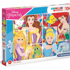 Puzzle Clementoni Disney Princess, 104 piese