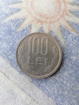 100 Lei 1994 - Rom&amp;acirc;nia foto