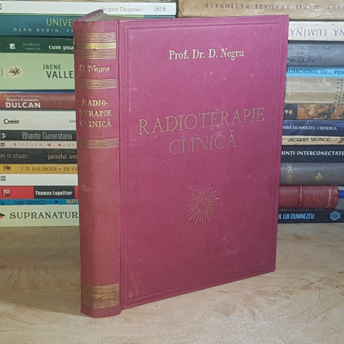 Prof. Dr. D. NEGRU - RADIOTERAPIE CLINICA , CLUJ , 1946 #