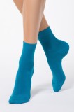 Șosete Damă din V&acirc;scoză (Micromodal), CLASSIC 000, 36-37 (23), Turcoaz &Icirc;nchis