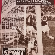 Revista SPORT nr. 21/noiembrie 1966(Romania-Elvetia,Flacara Moreni,Arges)